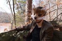 Image 4 of Wild Coyote Faux Fur Mask