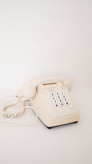 Image of Téléphone beige "Germaine"