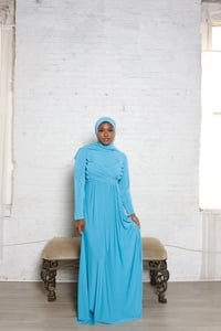 Image 1 of Binta Crossbody Abaya Set