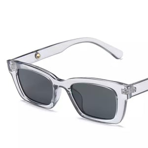 Image of Hana clear frame sunglasses