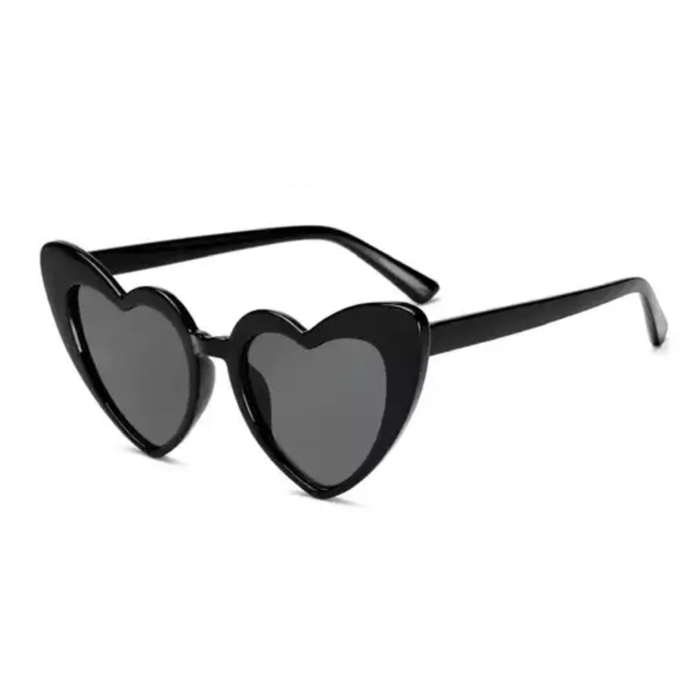 Image of Kula black heart sunglasses