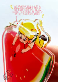 Image 5 of Milky Boy Jungwoo - 2.5" Acrylic Keychain