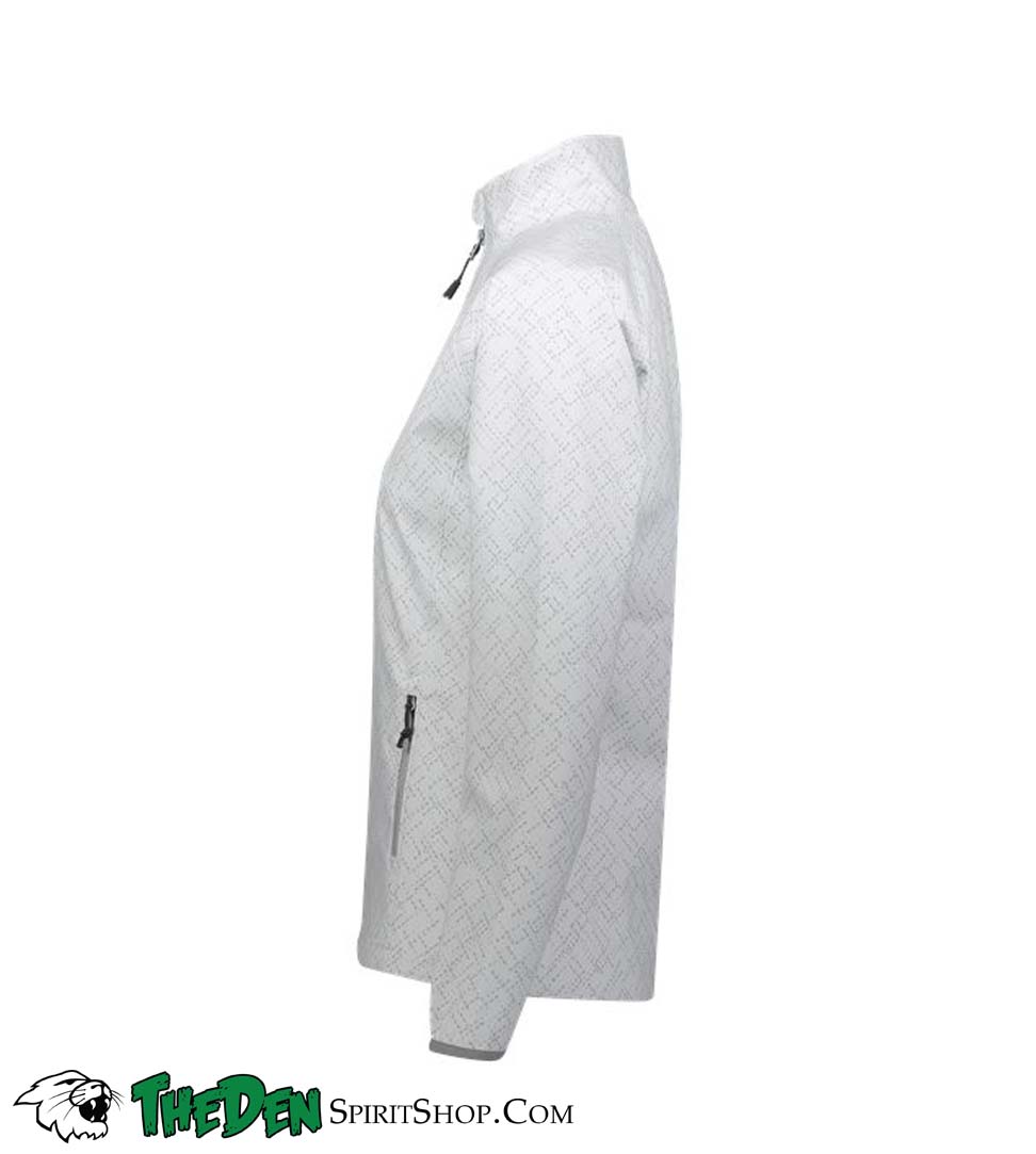 Image of Women's Featherlight Softshell Jacket, Aztec Haze White