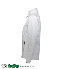 Image 5 of Women's Featherlight Softshell Jacket, Aztec Haze White