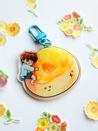 Image 1 of Jaehyun & Pineapple Bun - 2.5" Acrylic Charm