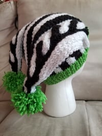 Image 4 of Beetlejuice Inspired Two Tail Hat