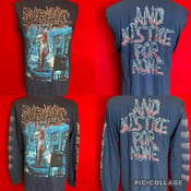 Image of Officially Licensed Syphilic "...And Justice for None" Cover NAVYBLUE Short and Long Sleeves Shirts!