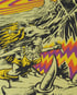 Dino Rider - (18x24in) screen print Image 3