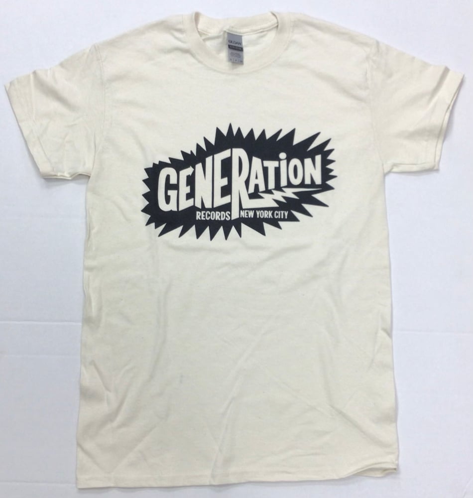 Image of Generation Records - Logo (white)