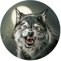 Image 1 of Wolf Vinyl Sticker