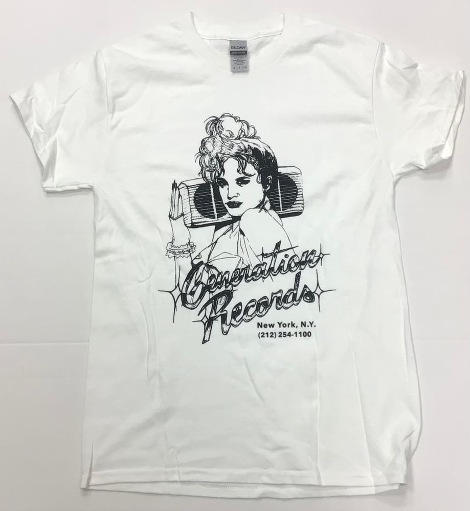 Image of Generation Records - Boombox Girl (white)