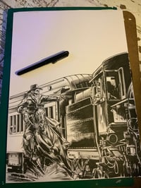 Image 2 of Last Train Home Original Artwork 
