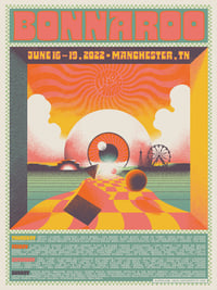 Image 1 of 'Bonnaroo - Festival Poster 2022' 