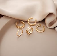 Image 4 of GOLDEN 12 PIECE RING SET