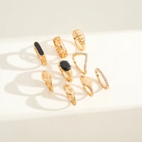 Image 2 of FOREVA 9 PIECE RING SET