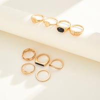 Image 3 of FOREVA 9 PIECE RING SET