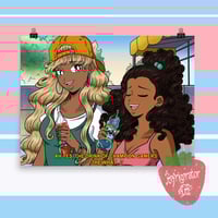 Blerdy Girls: The Drink of Champions Illustration 