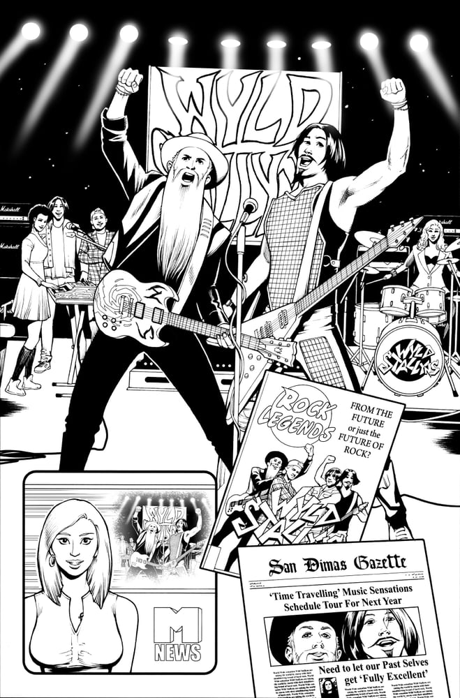 Image of Bill and Ted - Roll the Dice #1 - PAGE 1