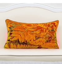Image 1 of Orange Rectangle Maple Leaf Pillow Case(1pcs)