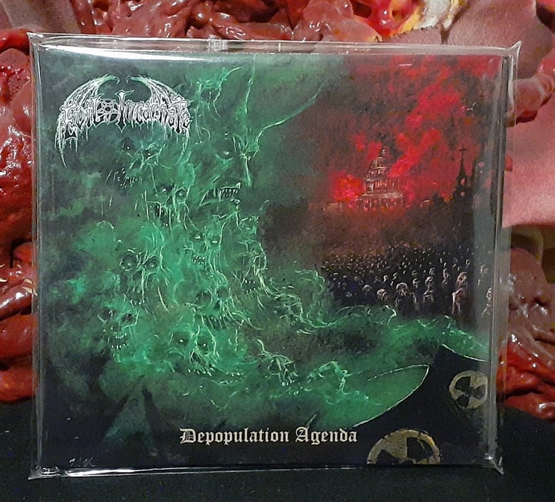 Image of EVIL INCARNATE - Depopulation Agenda CD digipack