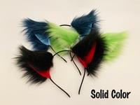 Image 4 of Custom Color Furry Wolf/Fox Ears