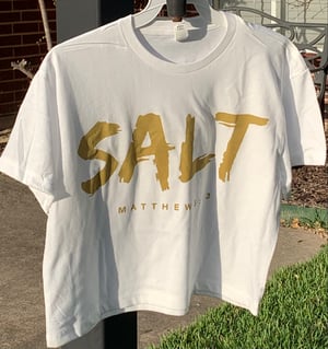 Image of SALT - Matthew 5:13 Cropped T-Shirt