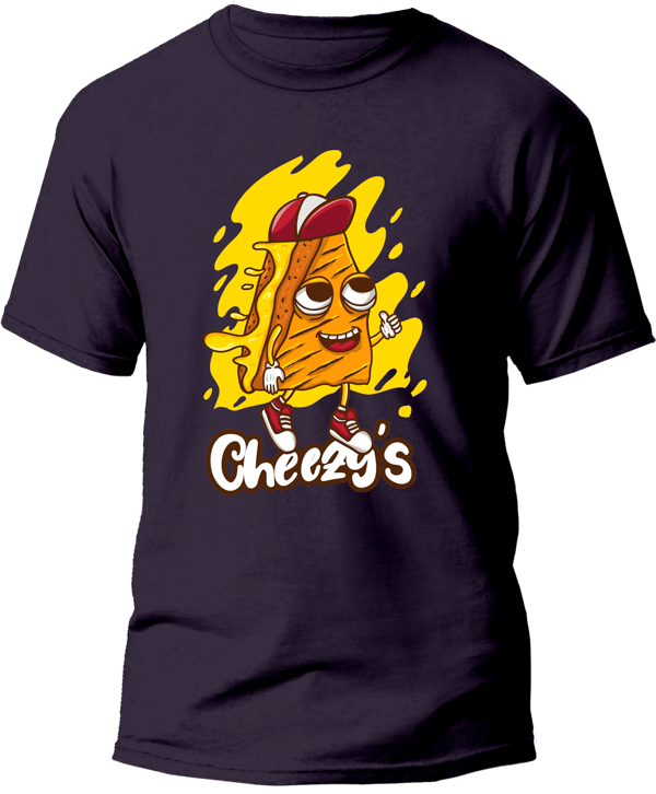 Image of CHEEZY'S BLACK SHORT SLEEVE SHIRT