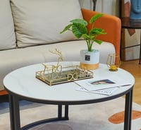 Image 3 of Mutilpurpose Gold Decorative Tray