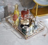 Image 4 of Mutilpurpose Gold Decorative Tray