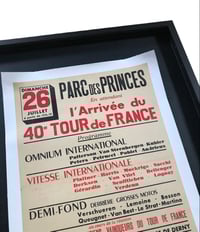 Image 2 of Suze advertising poster - Arrival ceremony at the Parc des Princes of the 40th Tour de France
