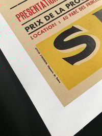 Image 4 of Suze advertising poster - Arrival ceremony at the Parc des Princes of the 40th Tour de France