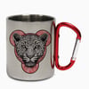 Leopard Carabiner Mug