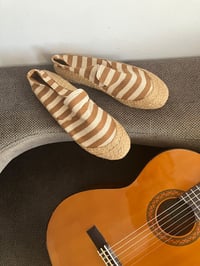 Image 1 of Men's Size: Classic - Tan Stripes