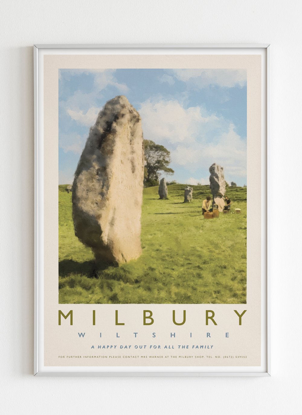 'Milbury' Art Print 