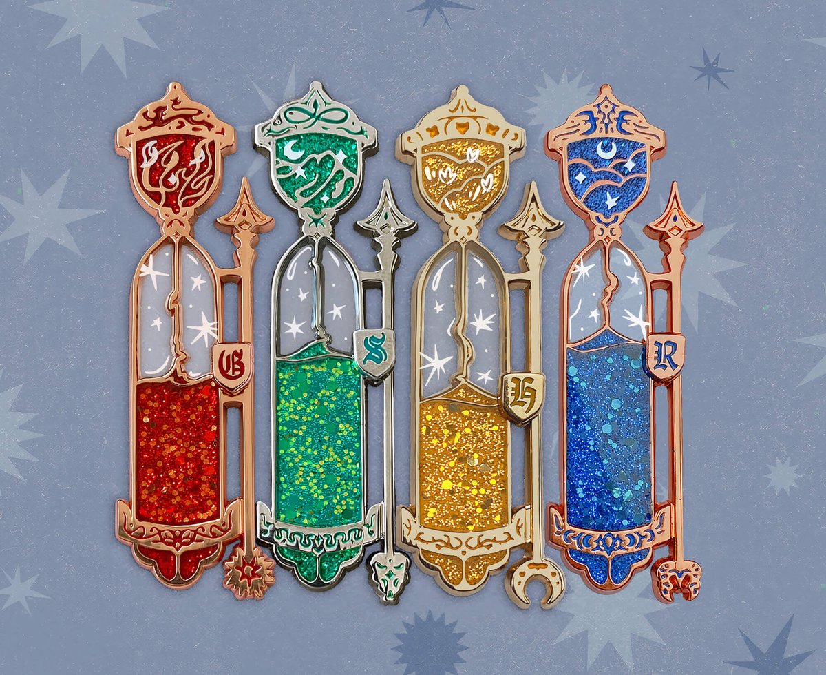 Sliding pins: House Points Pin Set | GardenSouls