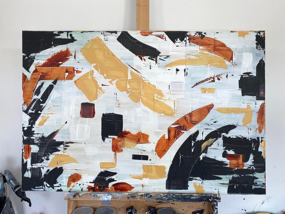 Image of SATURATION - ORIGINAL ACRYLIC PAINTING