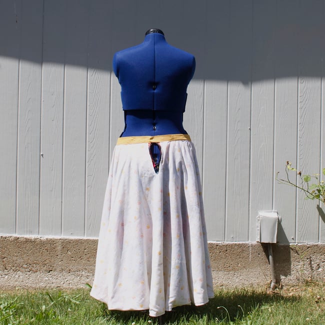 Lone Star Adjustable Quilt Skirt, 36”-39”