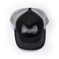 Image 2 of Trucker Hat Contrast Stitching (Canvas)