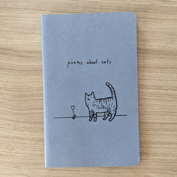 Image of "Poems About Cats" Journal (blank)