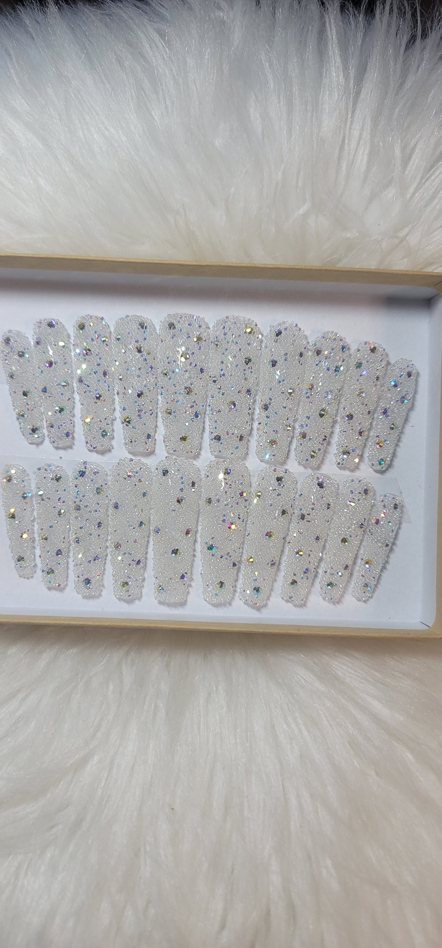 Image of Clear pixie crystal set