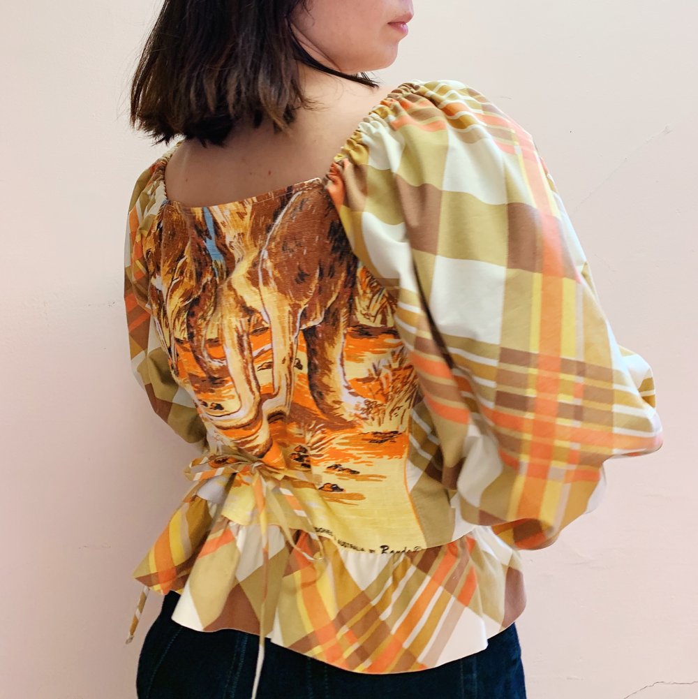 Image of Tea Towel Top — My Country