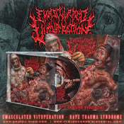 Image of Emasculated Vituperation "Rape Trauma Syndrome" Debut Album and Wall Flag!!