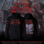 Image of Official Cerebral Incubation "Fermented Cranial Inebriated Fluids" Cover Art Hoodie!!