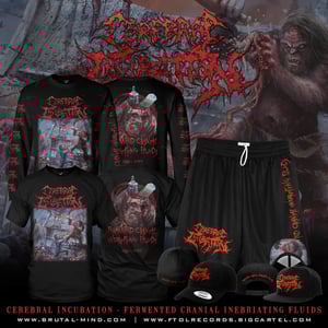 Image of Official Cerebral Incubation "F.C.I.F." Short/Long Sleeve Shirts/Shorts/Flexfit/Snapback!