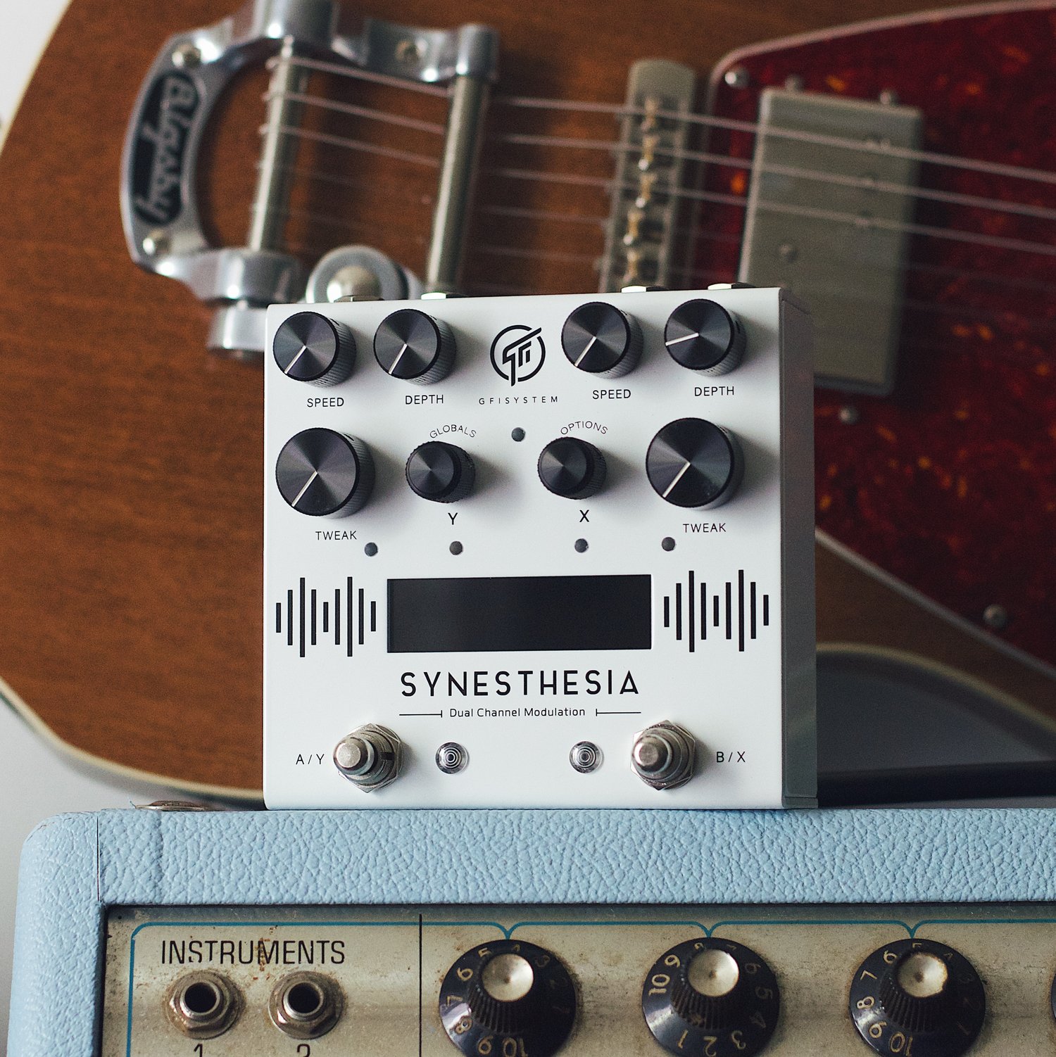 GFI System Synesthesia DualEngine Modulator (LTD WHITE) Little Box