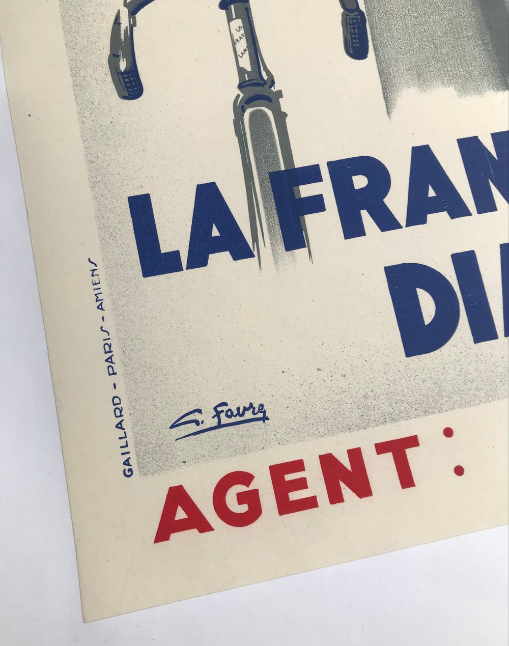 Original poster La Française Diamant 🇫🇷 Circa 1935