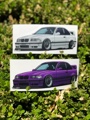 Image of KUWTB Kustoms E36 Decal Sticker