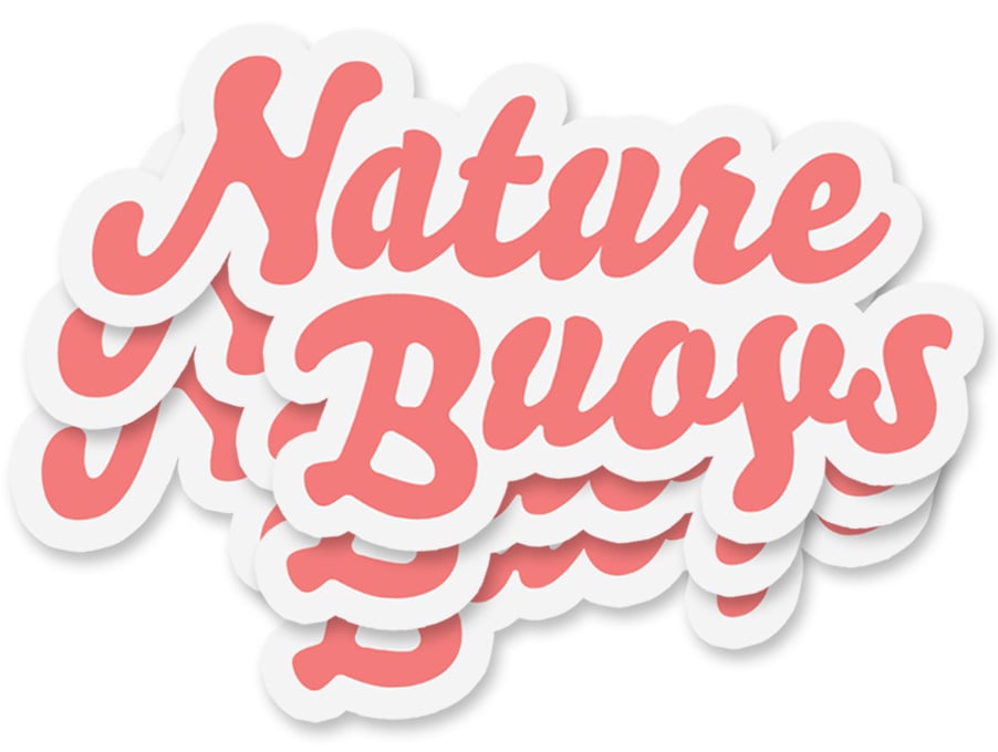 Image of Nature Buoys Die Cut Sticker