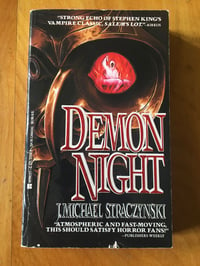 Image 1 of J. Michael Straczynski "Demon Night" Mass Market Paperback