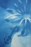 Coeur de fleur - Impression sur Cyanotype (ref08)
